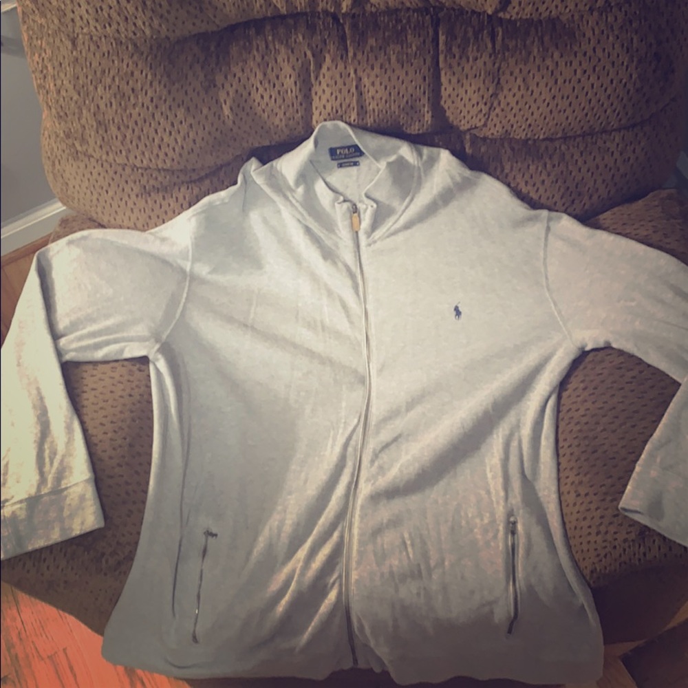 Polo zip sweatshirt